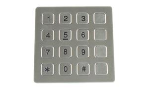 Tastiera Stainless Steel b'16-il ċavetta JR-KP-09