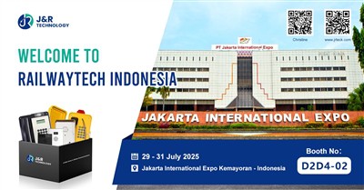 J&R jistiednek tesplora l-fruntieri tal-industrija fil-RailwayTech Indonesia ...